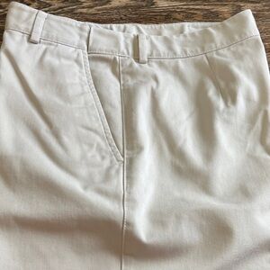 L.L. Bean Classic Fit Cream Pants